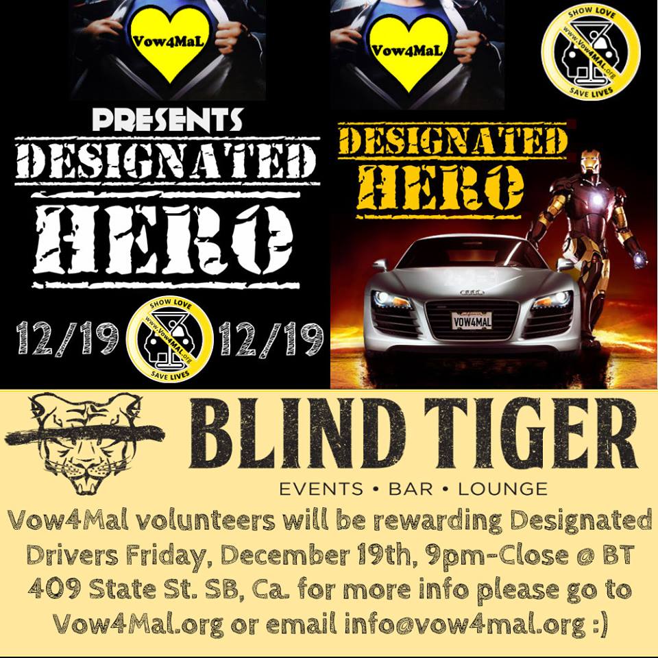 Friday, Dec 19th @ Blind Tiger